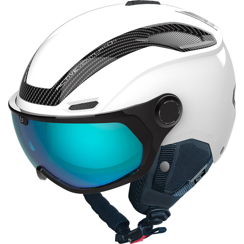 V-LINE CARBON, White Matte-Phantom Blue Cat 1 to 3, hi-res image number null